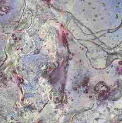 Декор Pietra Lavica Lava D (Azzurro) S/3 49x49 фото 4