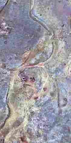 Декор Pietra Lavica Lava D (Azzurro) S/4 30x60 фото 2