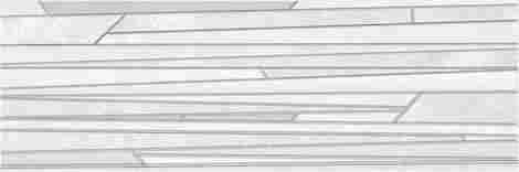 Декор Alcor Tresor белый 20x60 (9 мм)