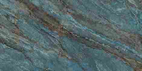 Керамогранит Beam Turquoise бирюзовый лаппатированный шайн 60x120