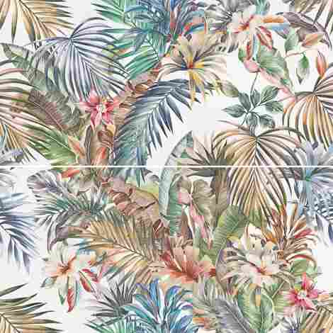 Панно Hawai (из 2-х плиток) матовый обрезной 80x80