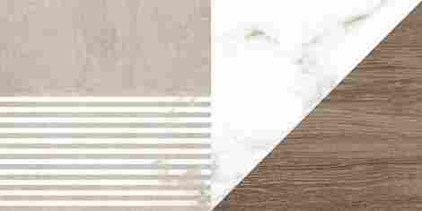 Плитка Savage коричневый узор 25x50