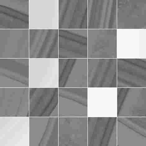 Декор Space мозаичный коричневый 25x25