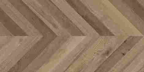 Керамогранит Wood Lux Walnut Chevron M коричневый матовый карвинг 60x120