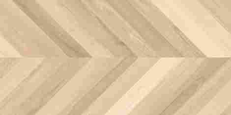 Керамогранит Wood Royal Almond Chevron M бежевый матовый карвинг 60x120