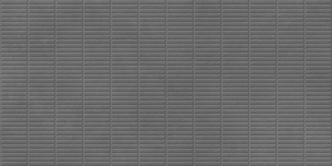 Керамогранит Nevel Graphite Chip/Невел Чип темно-серый матовый карвинг 60x120 фото 2