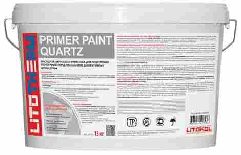 LITOTHERM PRIMER Paint Quartz Фасадная акриловая грунтовка (15 кг)