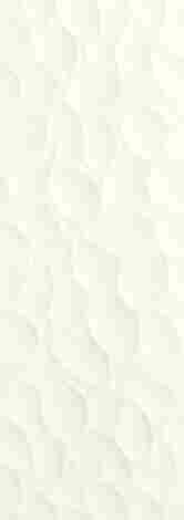 Декор Genesis Leaf White matt rett 35x100