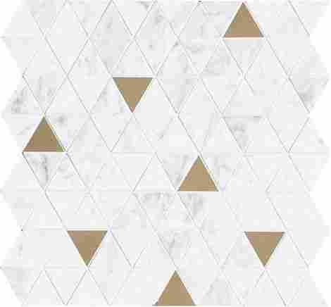Мозаика Allmarble Wall Mosaico Altissimo Tria Satin