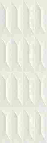 Плитка Colorplay Struttura Cabochon 3D Rett White 30x90