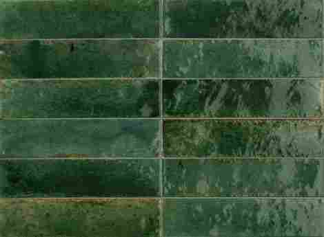 Керамогранит Lume Green 6x24 фото 2