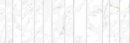 Мозаика Magnifica Mosaico Strip Inserto Metallo Calacatta Gold