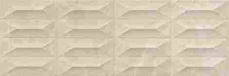 Плитка Marbleplay Marfil Struttura Gem 3D Rett 30x90