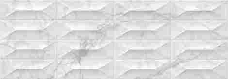 Плитка Marbleplay Statuarietto Struttura Gem 3D Rett 30x90