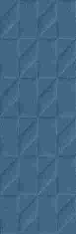 Плитка Outfit Struttura Tetris 3D Blue 25x76