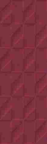 Плитка Outfit Struttura Tetris 3D Red 25x76