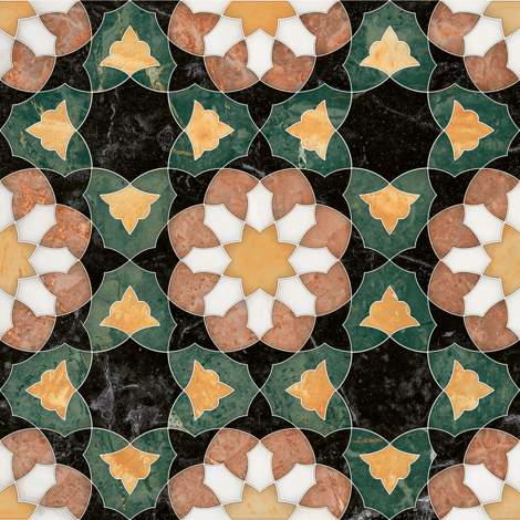 Керамогранит Marrakech Zellige Hivernage 22,3x22,3 фото 4