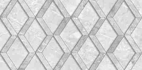 Плитка Дженни серый ромбы 20x40