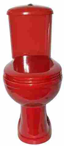 Оскольская керамика Дора Антивсплеск Стандарт Унитаз-компакт, горизонтальный выпуск, с сиденьем полипропилен, красный фото 4