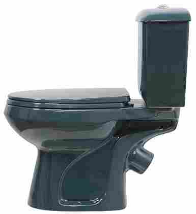 Оскольская керамика Элисса Стандарт Унитаз-компакт, косой выпуск, с сиденьем полипропилен, зеленый фото 4