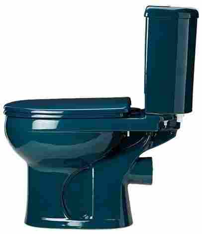 Оскольская керамика Ирида Стандарт Унитаз-компакт, горизонтальный выпуск, с сиденьем полипропилен, зеленый фото 4