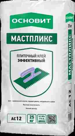 Клей Основит Мастпликс АС12 Эффективный 25 кг