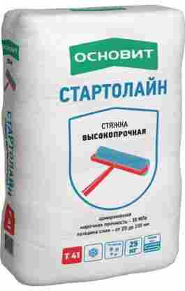 Основит Стартолайн Т-41 стяжка высокопрочная 25 кг