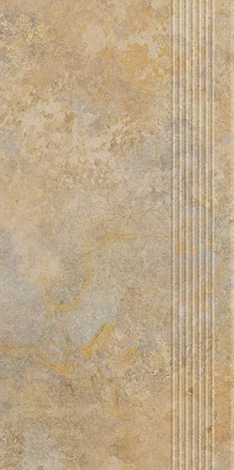 Ступень Archicross Concept Beige Stopnica prasowana mat 29,8x59,8 фото 3