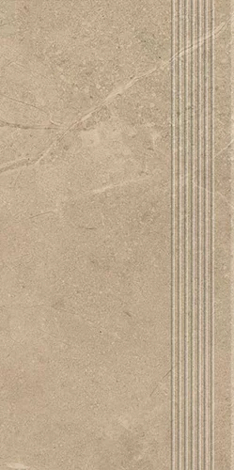 Ступень Archicross Concrete Beige Stopnica prasowana mat 29,8x59,8 фото 3
