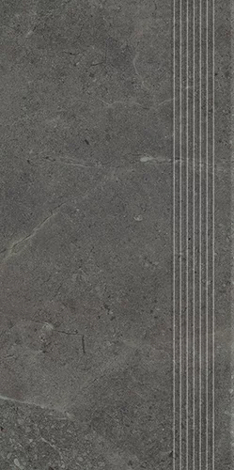 Ступень Archicross Concrete Black Stopnica prasowana mat 29,8x59,8 фото 2