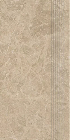 Ступень Archicross Stone Beige Stopnica prasowana mat 29,8x59,8 фото 2