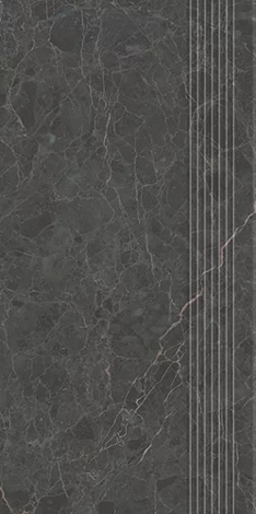 Ступень Archicross Stone Black Stopnica prasowana mat 29,8x59,8 фото 2