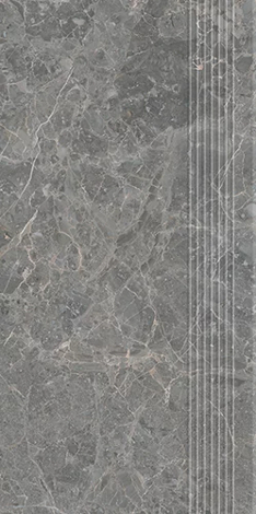 Ступень Archicross Stone Grey Stopnica prasowana mat 29,8x59,8 фото 2