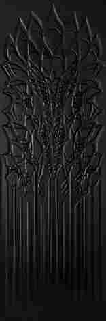 Плитка Cold Crown Black Struktura 39,8x119,8