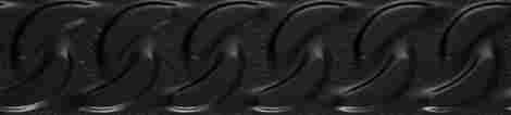 Бордюр Fashion Spirit Black Listwa Struktura Mat 9x39,8