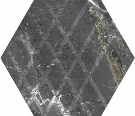 Керамогранит Marvelstone Grey Mat Heksagon 17,1x19,8 фото 5