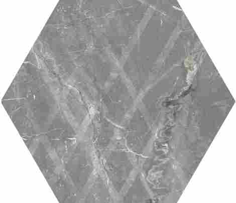Керамогранит Marvelstone Light Grey Mat Heksagon 17,1x19,8 фото 3
