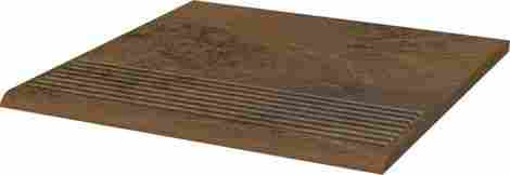 Ступень Semir Beige рефленая простая структурная 30x30