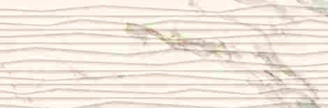 Плитка Serene Bianco Struktura Rekt 25x75 фото 4