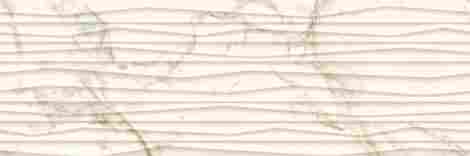 Плитка Serene Bianco Struktura Rekt 25x75 фото 6