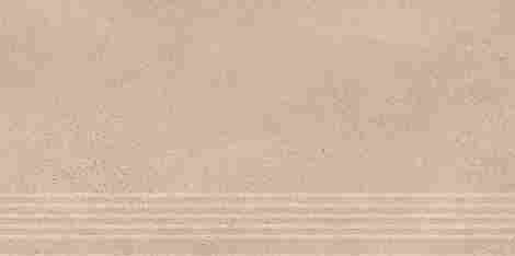 Ступень Silkdust Beige Stopnica Prosta Nacinana Polpoler 29,8x59,8
