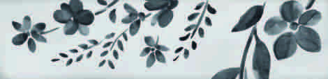 Керамогранит Harmony Aqua Anthracite Decor 6x24,6 фото 3