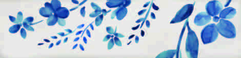 Керамогранит Harmony Aqua Blue Decor 6x24,6 фото 3