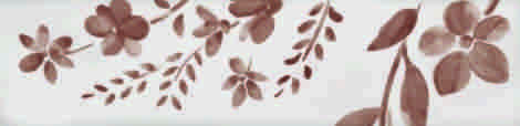 Керамогранит Harmony Aqua Brown Decor 6x24,6 фото 3