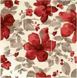 Панно Frame Decoro C3 Cream (из 3-х плиток) 75x76