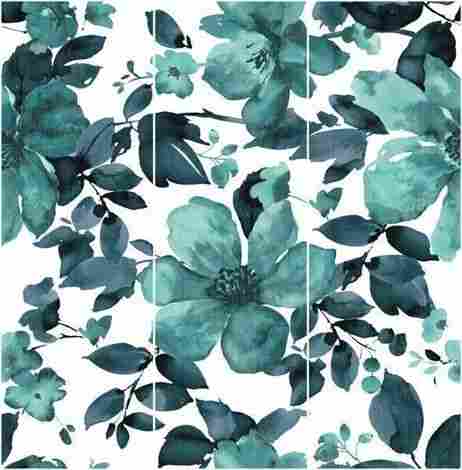 Панно Frame Decoro C3 Milk (из 3-х плиток) 75x76