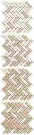 Растяжка мозаичная Terracruda Mosaico Degrade Luce-Sabbia 33,2x128,8