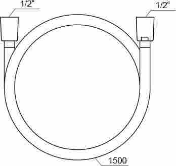 Ravak Шланг для душа SilverShine 1,5 м 914.00 фото 2