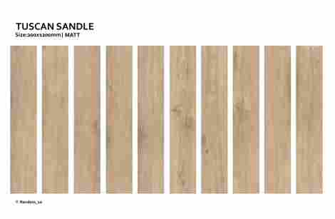 Керамогранит Tuscan Sandle Matt 20x120 фото 2