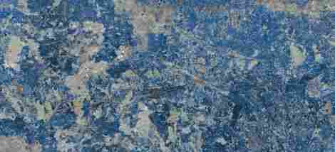 Керамогранит Les Bijoux Sodalite bleu 6 mm Glossy 120x280